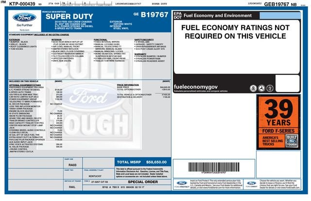 2016 Ford F-550SD XL DRW