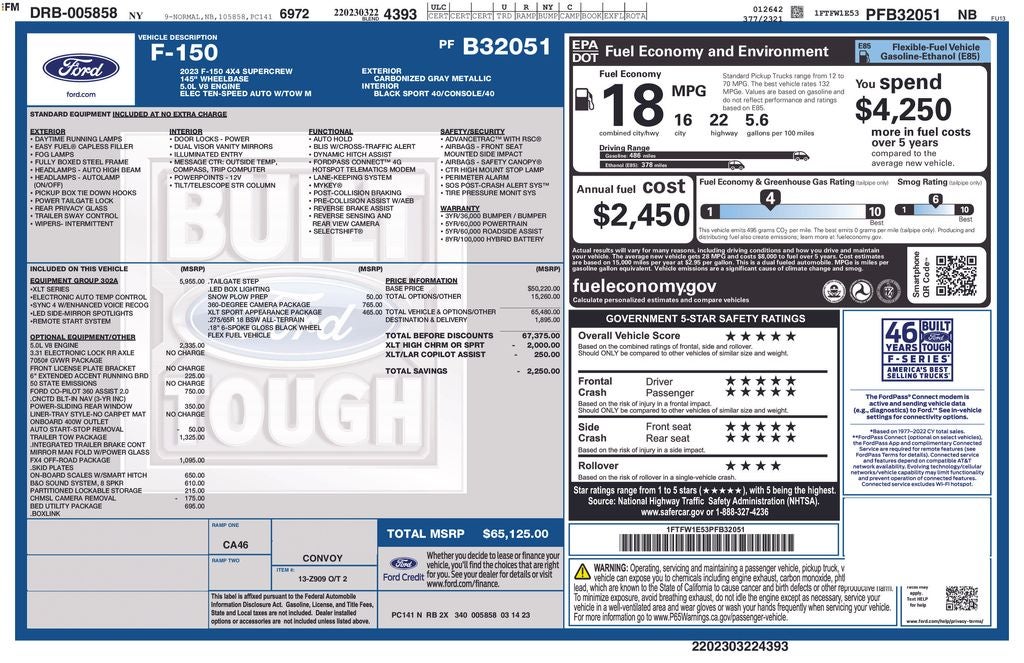 2023 Ford F-150 XLT