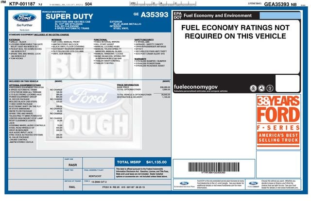 2016 Ford F-350SD XL