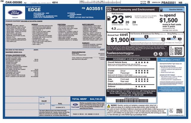 2023 Ford Edge SEL